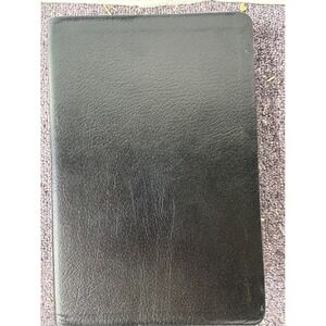 The Message Bible Eugene Peterson Contemporary Language Black Bonded Leather